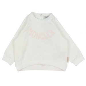 Moncler Sweatshirt - Hvid/Rosa