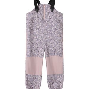 NAME IT Softshell Bukser Alfa Deauville Mauve Blomster