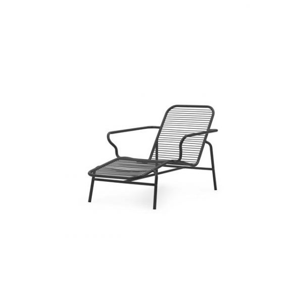 Normann Copenhagen Vig Chaiselong Sort