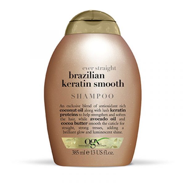 OGX Brazilian Keratin Smooth Shampoo (385 ml)