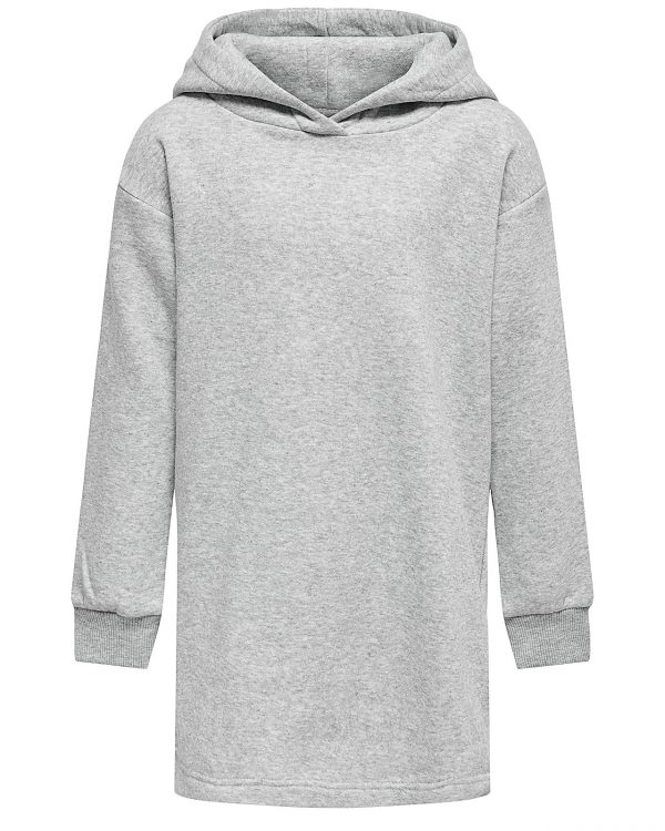 Only Kids sweat kjole, Every, lightgrey - 140 - 10år