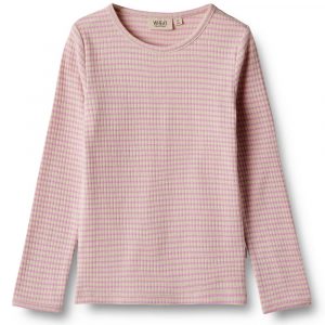 Organic Britt stribet rib bluse (3 år/98 cm)