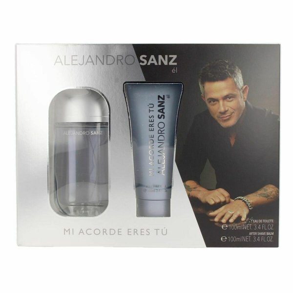 Parfume sæt til mænd Alejandro Sanz Mi acorde eres tú (2 stk)