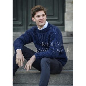 PelleSweateren Molly By Mayflower - Sweater Strikkeopskrift str. S -XX - Small