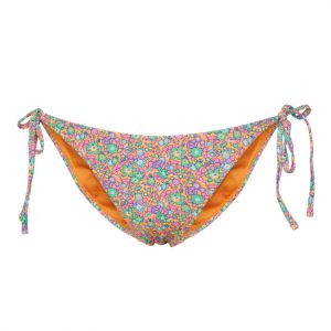 PIECES Bikini Underdel - Bea - Orange Pop/Small Flower