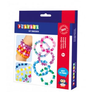 Playbox Lav selv Sæt Armbånd med Kongoperler