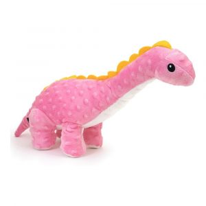 Plush legetøj til hunde Gloria Orhy 10 x 45 x 20 cm Pink Dinosaur Polyester polypropylen