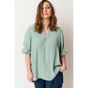 Pont Neuf - Bluse - Pngabi - Dusty Green