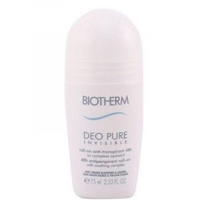 Roll on deodorant Pure Invisible Biotherm 75 ml