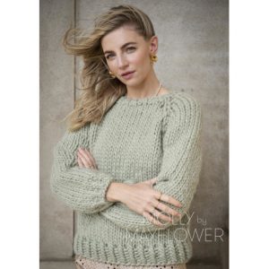 RuthSweateren Molly by Mayflower - Sweater Strikkeopskrift str. S -XL - Small