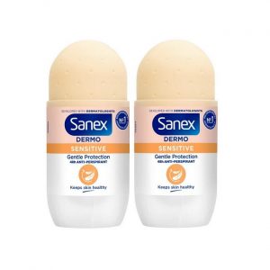 Sanex - Dermo Sensitive Roll On Deodorant Duo - 2 x 50 ml