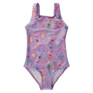 Soft Gallery - SG Darlin Bugs Swimsuit - Pastel Lilac - 110/5 år