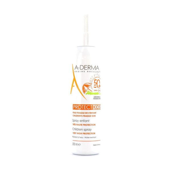 Solcreme spray til børn A-Derma Protect Kids SPF 50+ (200 ml)