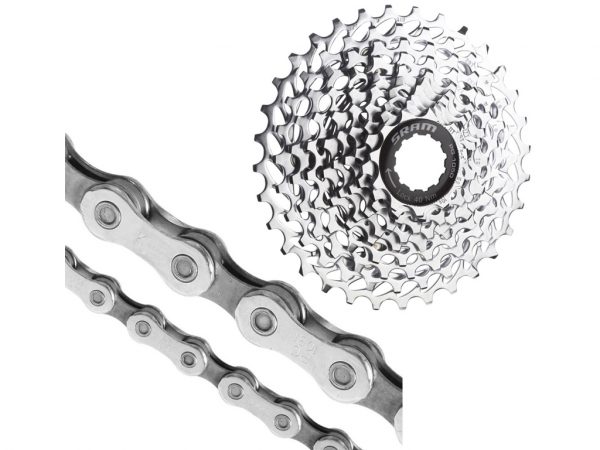 Sram 10 speed sampak - 11-28T - PG-1050 Kassette og PC-1031 kæde