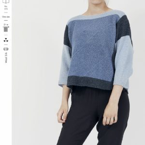 Strikkehæfte 175 model Gitte 1744 Løst Hængende Sweater