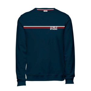 Sweatshirt til Børn Jack & Jones JJATLAS CREW NECK JNR 12232669 Marineblå 14 år