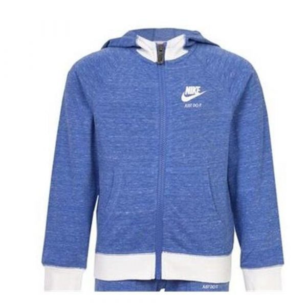 Sweatshirt til Børn Nike 842-B9A Blå 2-3 år