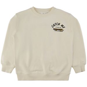 The New Sweatshirt - TnHolden - White Swan m. Pizza