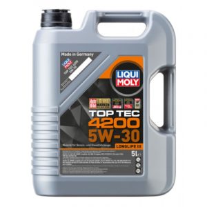 Top tec 4200 Liqui moly 5W30 Motorolie i 5l