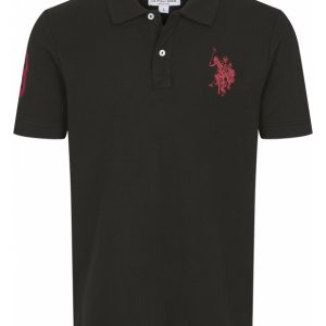 U.S POLO ASSN Polo t-shirt i navy til herre