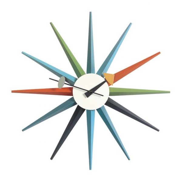 Vitra Sunburst Clock Ur Multi