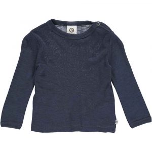 Woolly merinould baby bluse (9 mdr/74 cm)