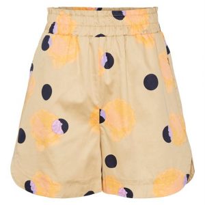 Y.A.S - Roxanne HW Shorts - Sand Orange