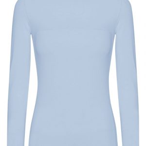 A-View - Bluse - Stabil Top L/S - Light Blue