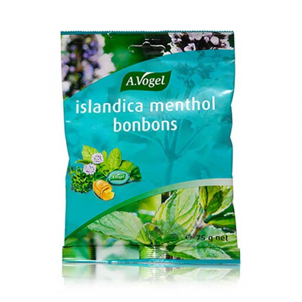 A.Vogel Islandica Menthol Bonbons • 75g.