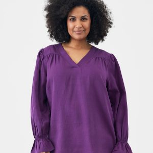 Adia - Bluse - Addoria - Purple - Xs/38-40