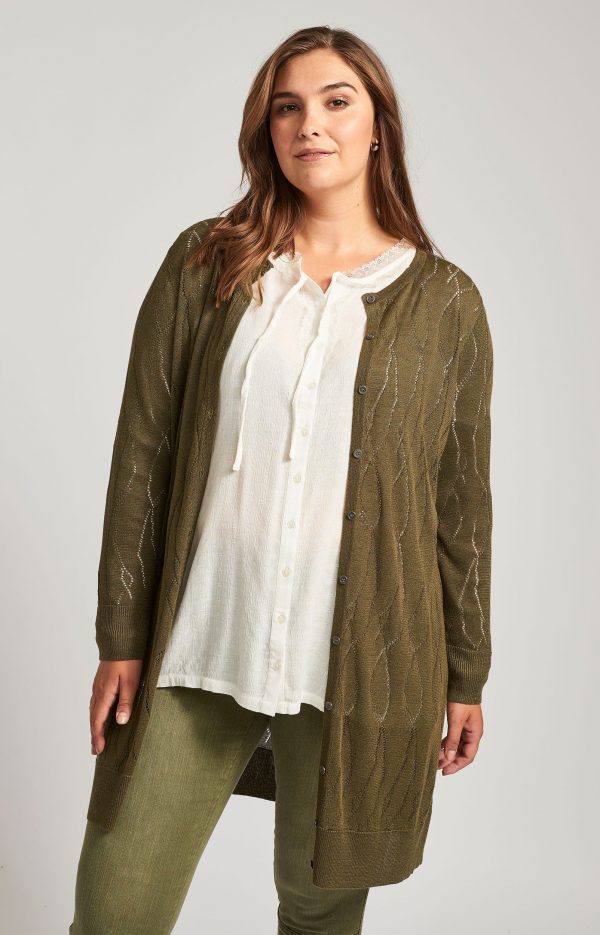 Adia - Cardigan - Adrosla - Camouflage - Xs