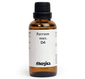 Allergica Ferrum met. D6 • 50 ml. DATOVARE01/2024