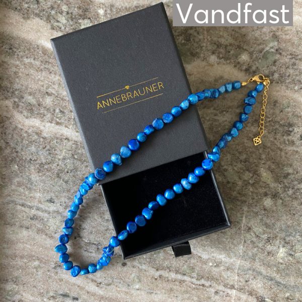 ANNEBRAUNER Pearl Blue Necklace