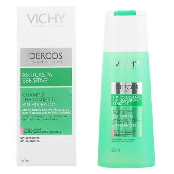 Anti-skæl Shampoo Dercos Vichy (200 m) Hår med skæl