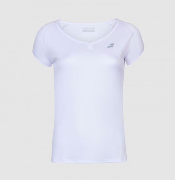 Babolat Play Cap Sleeve Dame Top (Hvid) - S