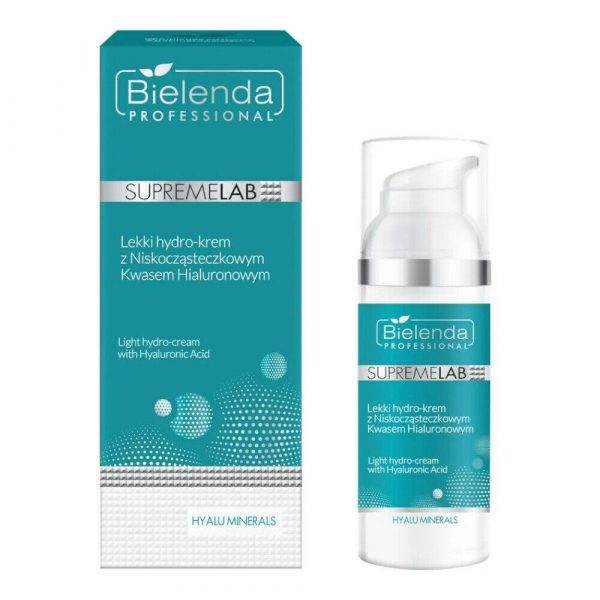 Bielenda Supremelab Hyalu Minerals A Light Hydro-Cream With Low Molecular Weight Hyaluronic Acid 50 ml