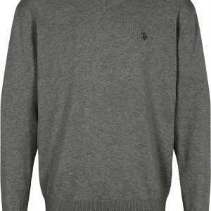 Cosmo V-Neck Striktrøje - U.S. Polo Assn - Herre - M