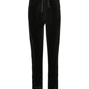 Cost:bart velour sweat pants, Paris, black - 128 - 8år