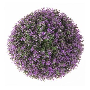 Dekorativ plante Krogla Lavendel 30 x 30 x 30 cm