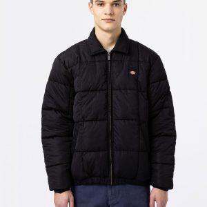 Dickies Eisenhower Puffer Jakke Sort