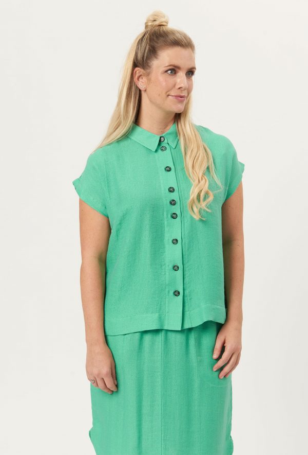 Etsolei - Green - Bluse - 36