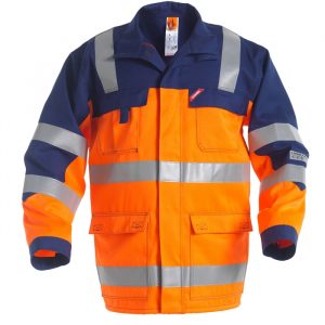 Fe-engel Safety+ Jakke En 20471 - Orange/marine