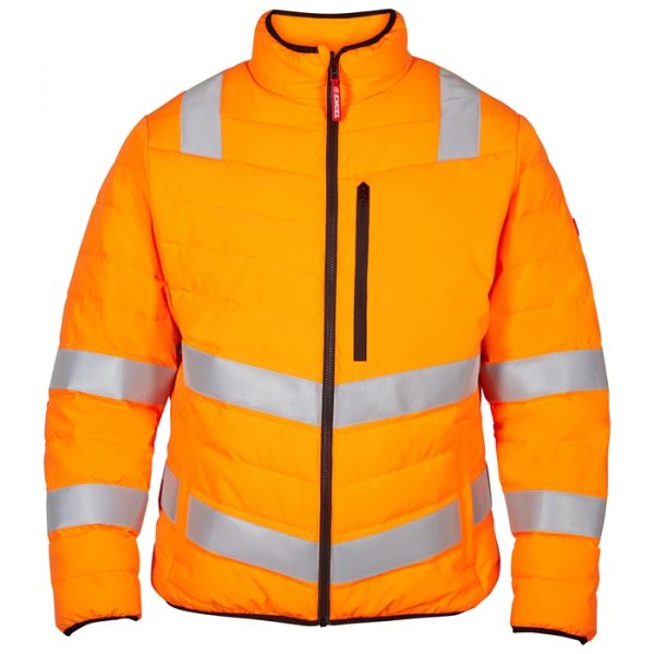 Fe-engel Safety Quiltet Jakke - Orange-2xl