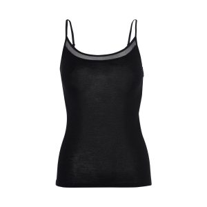 Femilet Juliana Chemise Top Fn/fn, Farve: Sort, Størrelse: 38, Dame