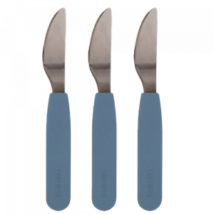 Filibabba Silikone Knive Powder Blue (3 stk)