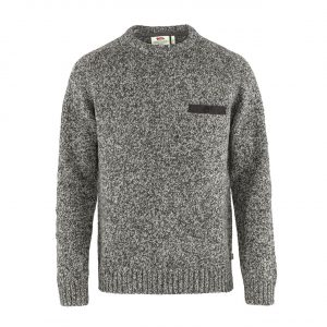 Fjällräven Mens Lada Round-neck Sweater (Grå (GREY/020) Large)