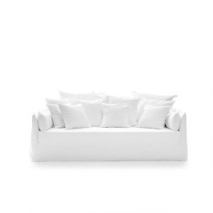 Gervasoni Ghost 16 Sofa Lino Bianco