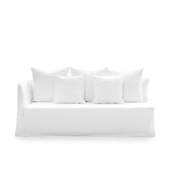 Gervasoni Ghost 21 L Modul Sofa Lino Bianco