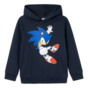 Guppy Sonic Børne Sweatshirt - Dark Sapphire - 110