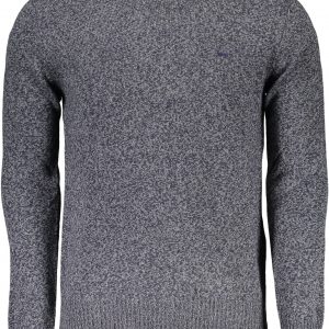 Harmont & Blaine Elegant Crew Neck Sweater with Contrasting Details